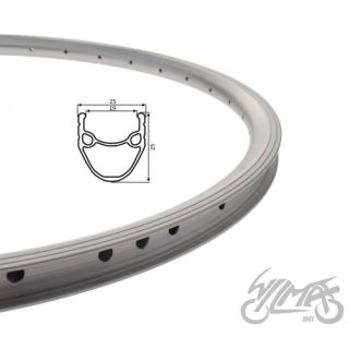 Velg, 28 ratas, 36 kodarat, alumiinium hõbedane