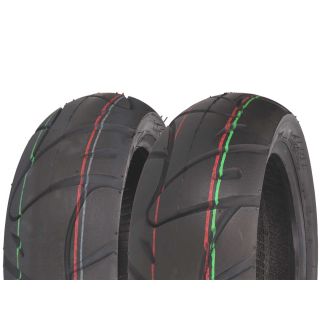 tire set Quick Q007 120/70-12 & 130/70-12