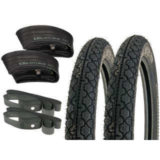 tire set Heidenau K36/1 2.75-16 M/C 46J TT w/ inner tube