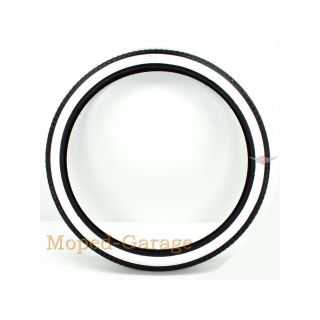 Moped Mokick KKR whitewall tire Anlas 2,0 x 19 inch