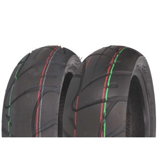 tire set Quick Q007 120/70-12 & 130/70-12