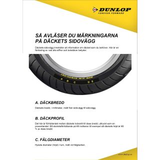 Dunlop D254 130/60R19 61H TL Fr